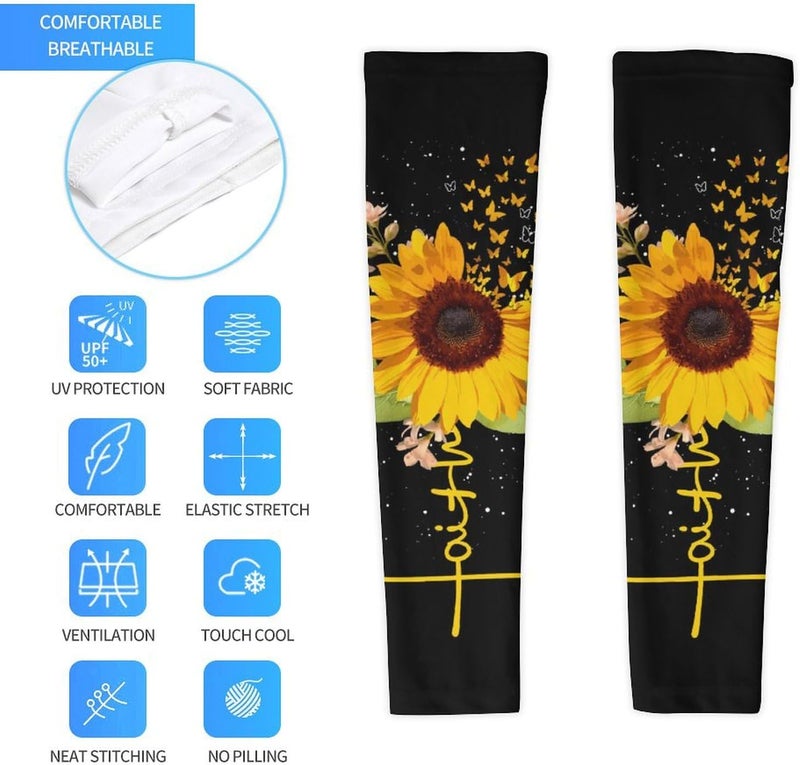 QiErDesign Marble Sports Compression Arm Sleeves for Men & Women - Youth Arm Sleeve Baseball Volleyball Sleeves & Basketball Sleeve - Image 4
